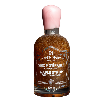 Sirop d'érable scintillant