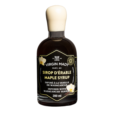 Sirop d'érable infusé à la vanille de madagascar