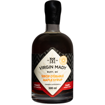 Sirop d'érable foncé