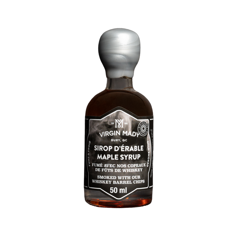Sirop d’érable biologique fumé