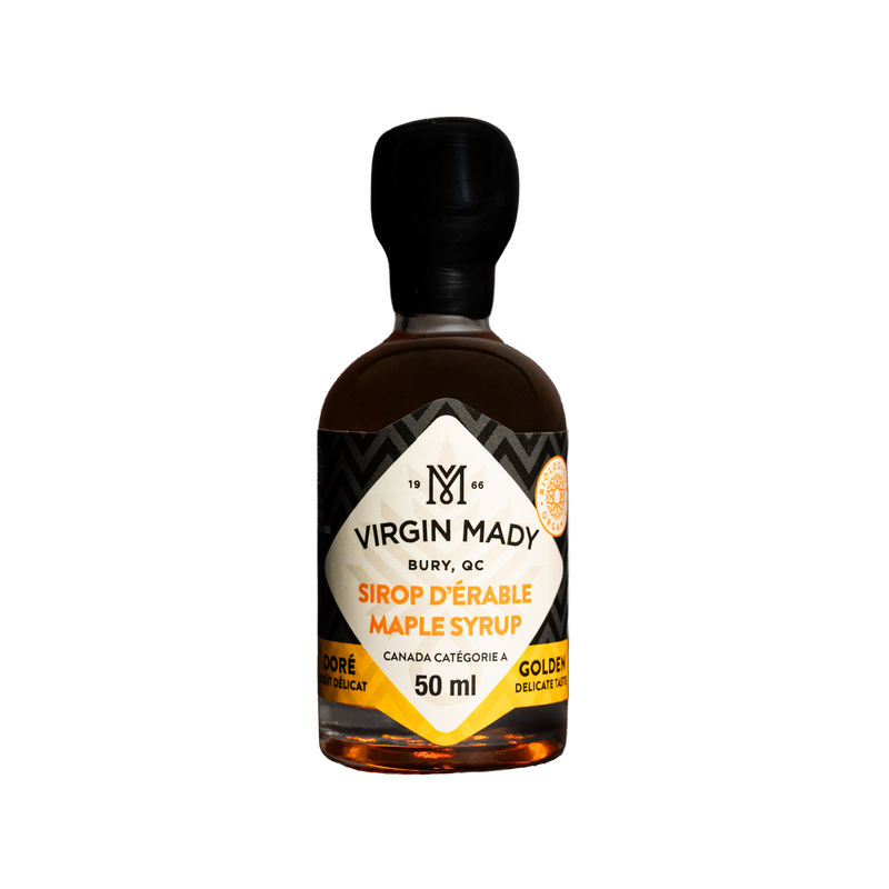 Golden maple syrup